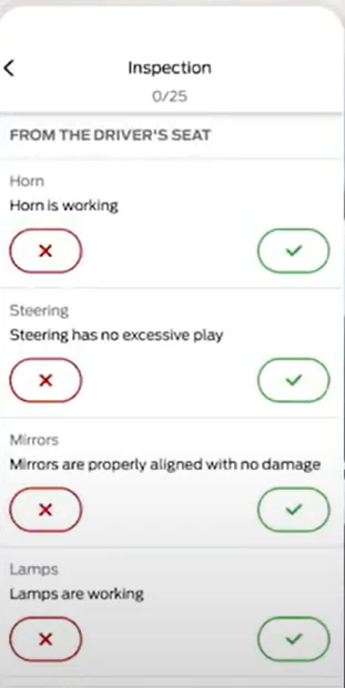 screenshot of Ford Pro